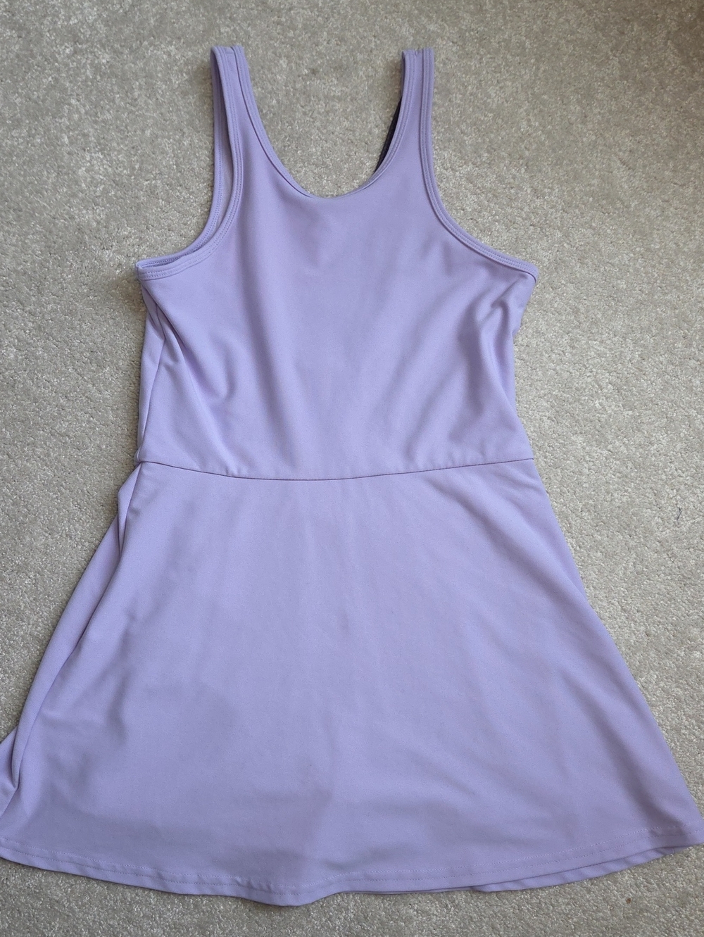 Girls Tennis Dress, lilac, Size 10/12, Large